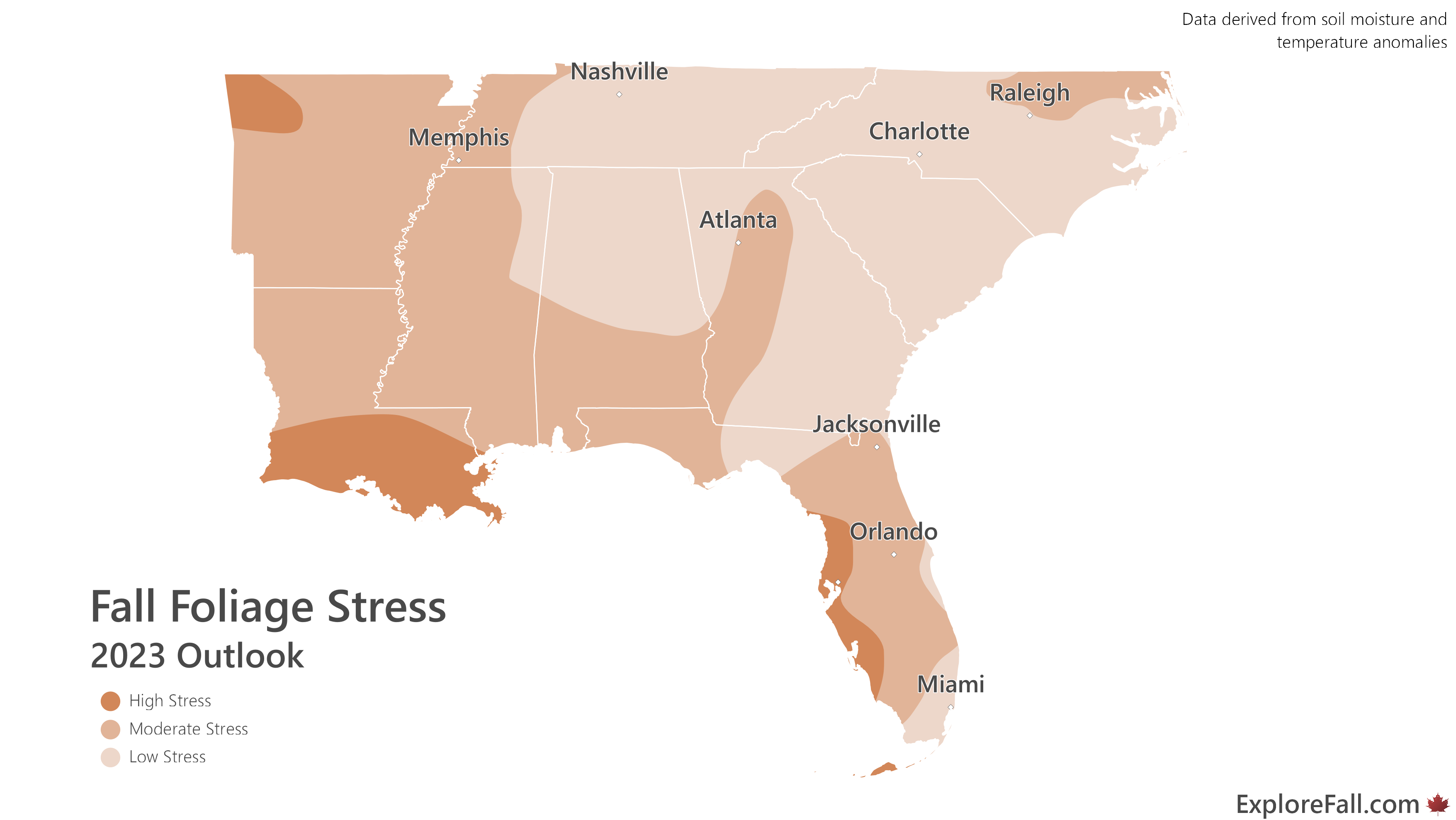 Fall 2023 Southeast Foliage Outlook