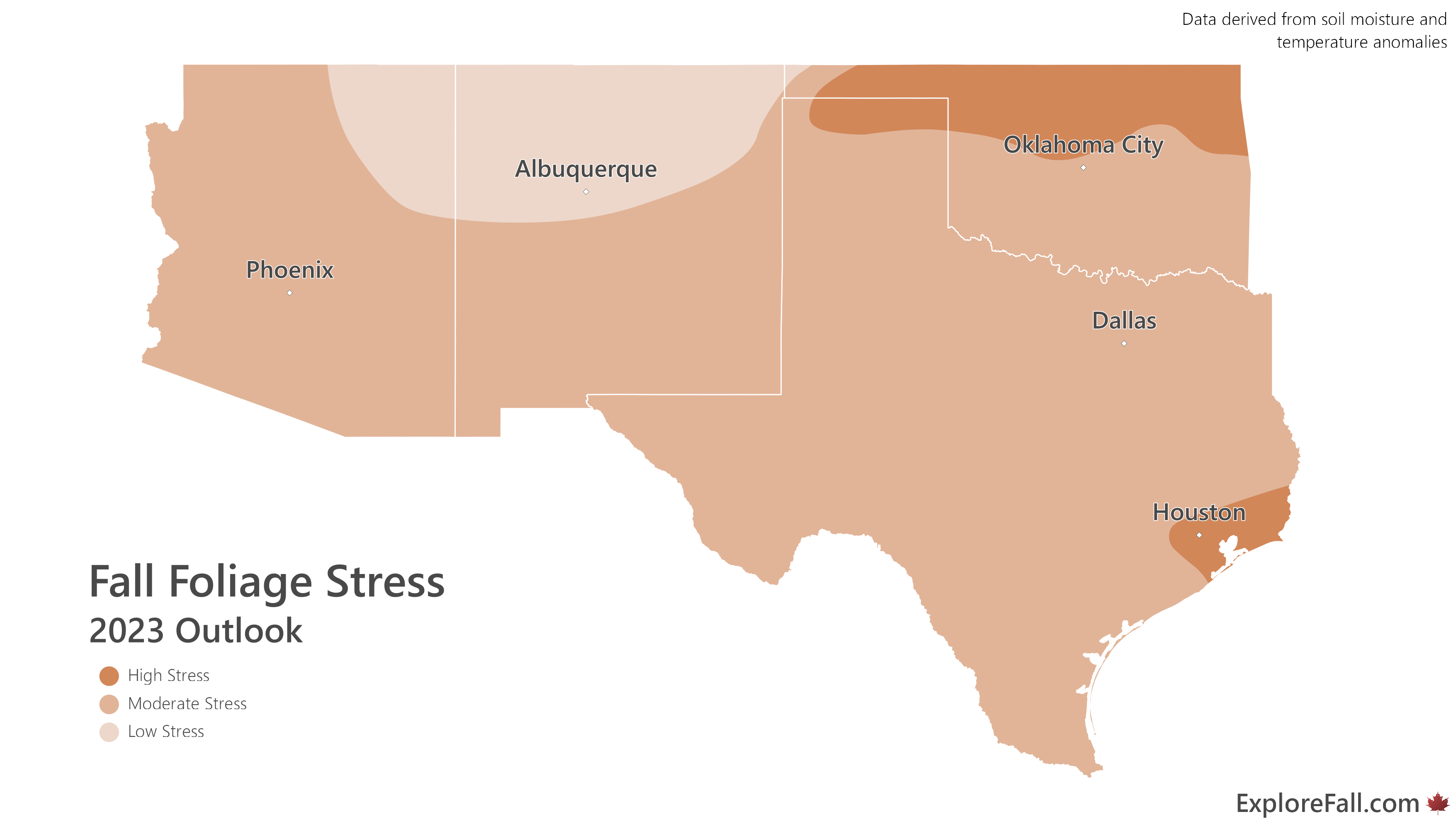 2023 Fall Foliage Stress Outlook