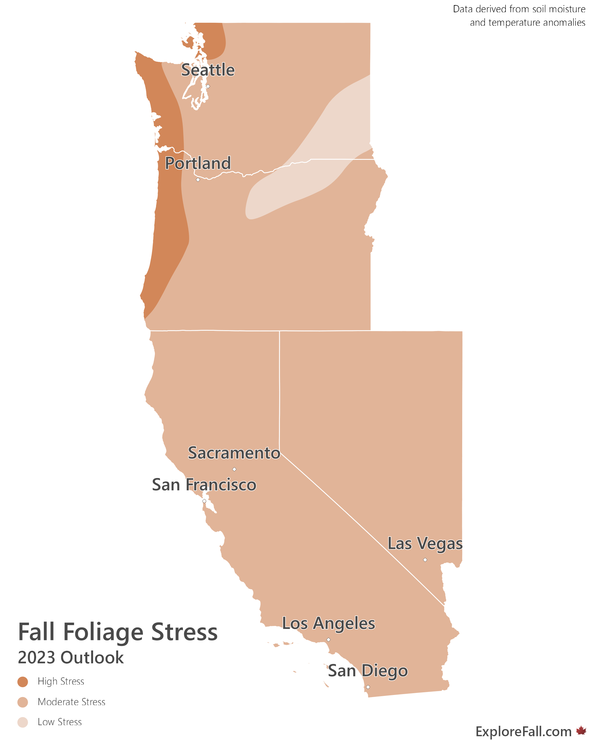 Fall 2023 West Coast Foliage Outlook